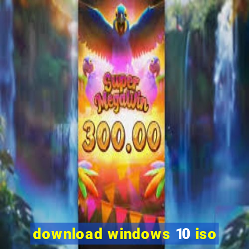 download windows 10 iso